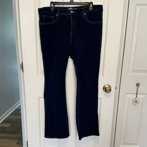 Levi's Dark Blue Women's Boot Cut Jeans
